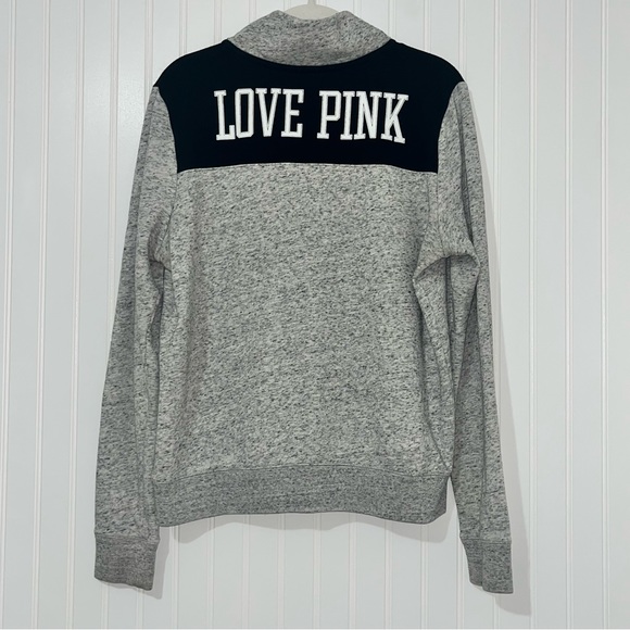 VS PINK size large quarter zip pullover - Picture 4 of 6